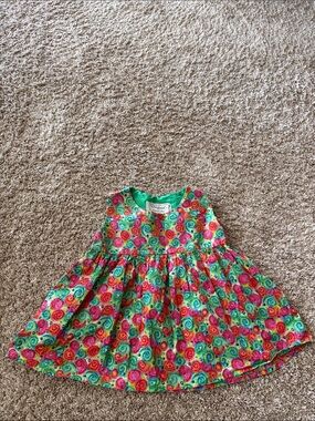 An original by Nanny’s Nook cotton dress funky pattern Velcro shoulder strap